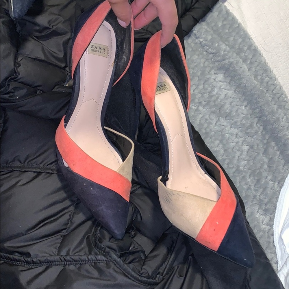 ZARA pointy heels size 6.5